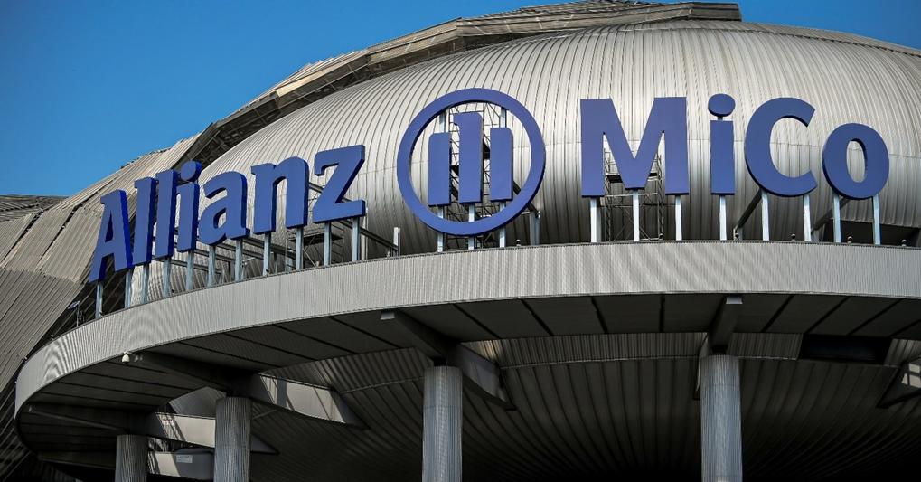 Il brand Allianz sul Milano Convention Centre, da oggi rinominato “Allianz MiCo”