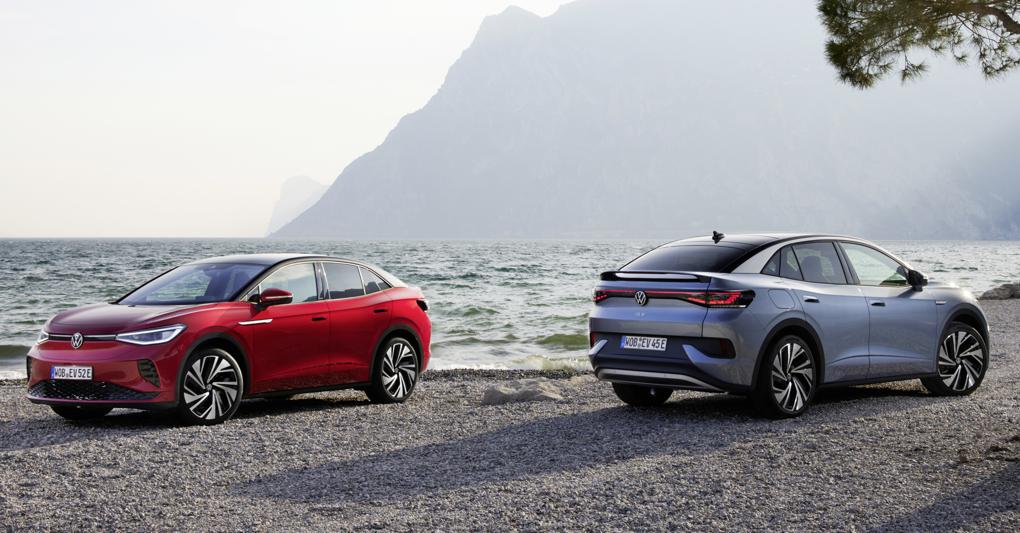 Fedele alla linea. Volkswagen Id.5 mostra lineamenti coerenti con il  linguaggio stilistico delle elettriche  del brand tedesco. 
