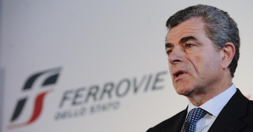 L’amministratore delegato delle Ferrovie dello Stato, Mauro Moretti (Ansa) 