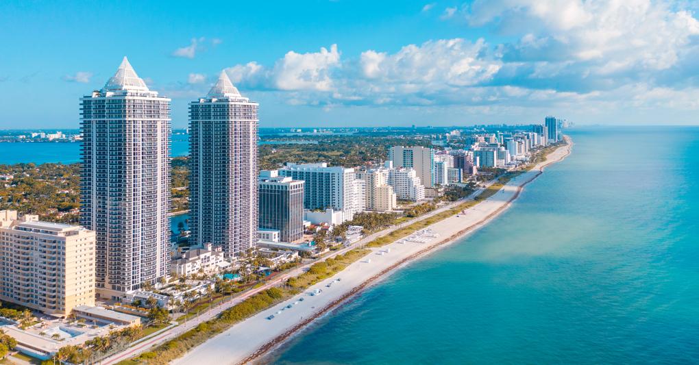 Uno scorcio della metropoli della Florida  