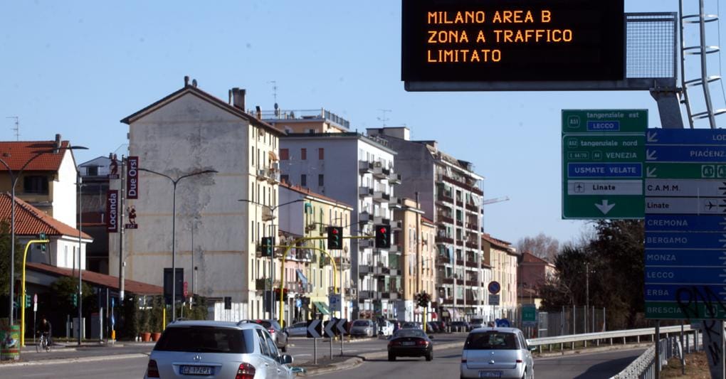 Parte l’Area B di Milano: stop ai veicoli più...