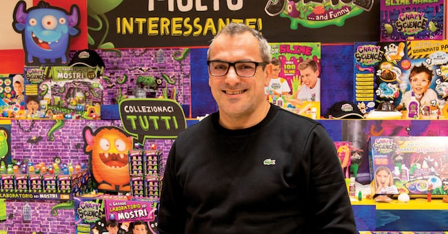 Presidente dell'azienda. Davide Lisciani, ingegnere elettronico