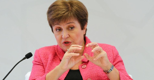 La direttrice generale dell’Fmi Kristalina Georgieva (Reuters)