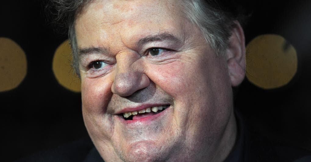 L’attore scozzese Robbie Coltrane 