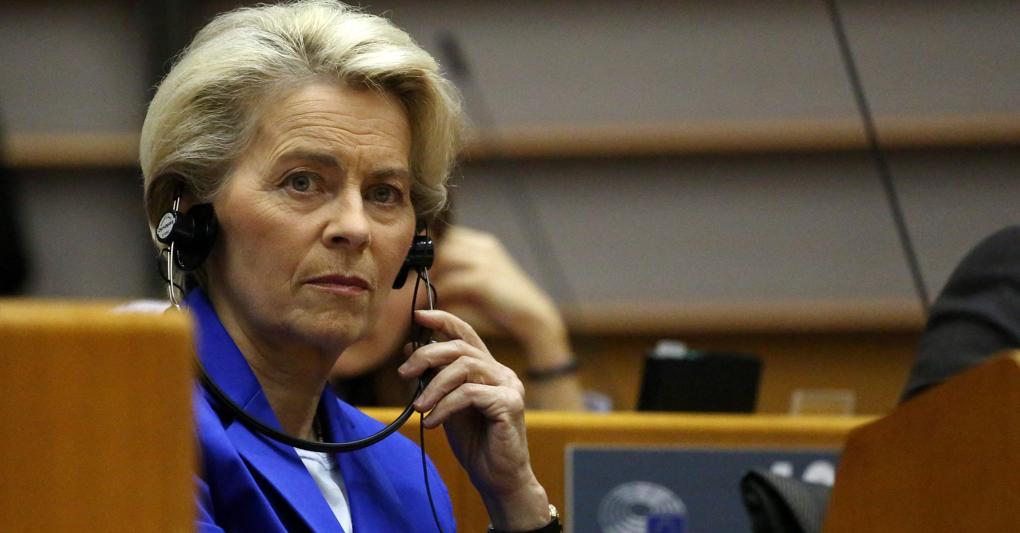 Presidente della Commissione Ue. Ursula von der Leyen (Afp) 