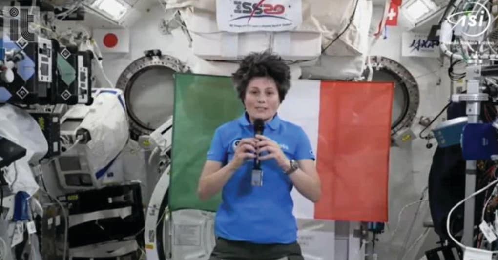 L'annuncio. Samantha Cristoforetti annuncia Iride come nome del progetto 