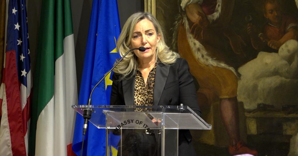 L'ambasciatrice d'Italia a Washington, Mariangela Zappia 