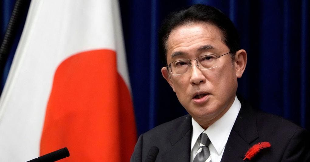 Il premier giapponese Fumio Kishida 