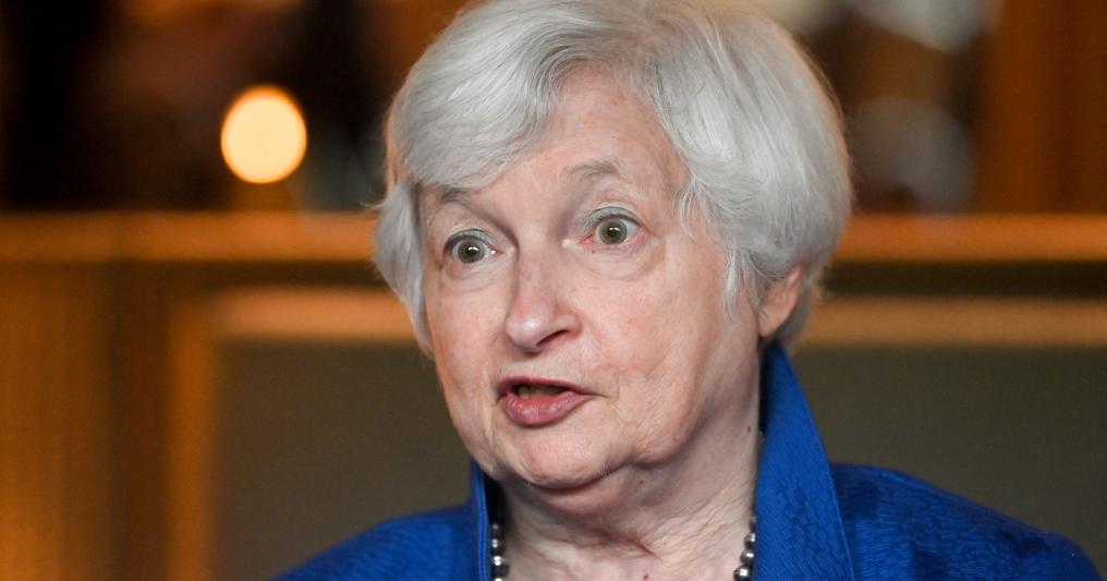Janet Yellen, segretario Usa al Tesoro (Afp) 