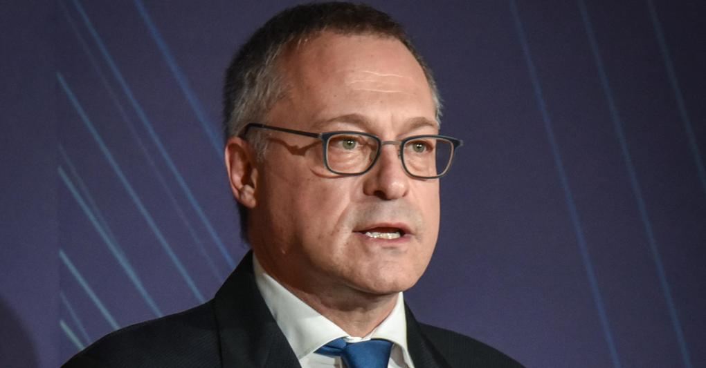 Il presidente Confindustria Carlo Bonomi (foto Ansa) 