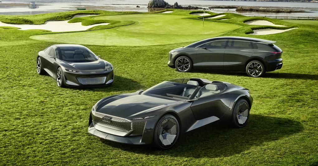 I 3 prototipi Sphere, anticipano il futro Audi.Al debutto il quarto concept 