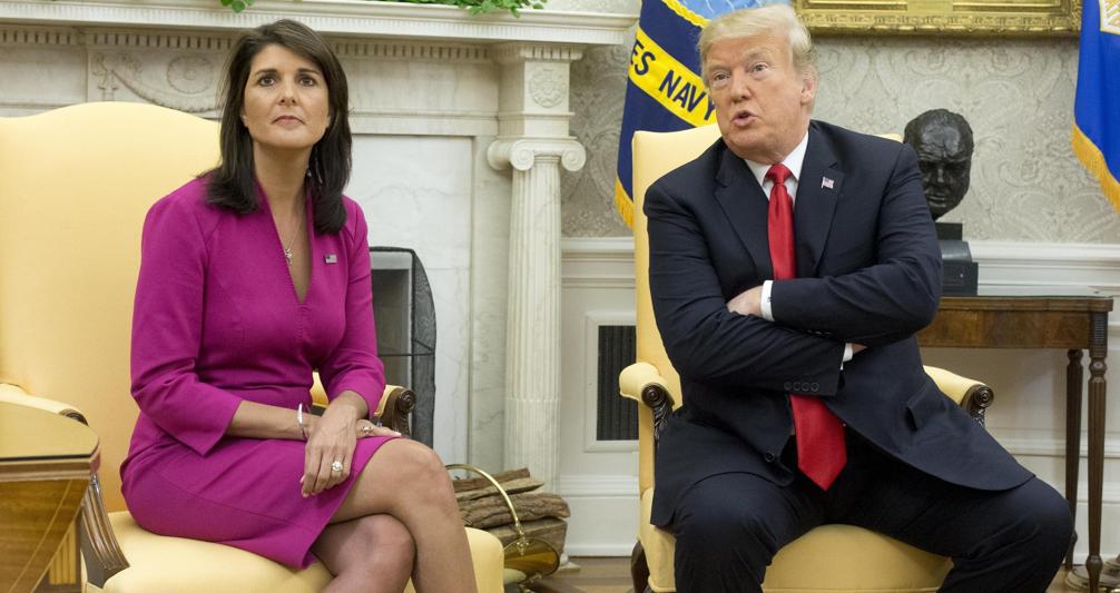 Nikky Haley e Donald Trump (Epa) 