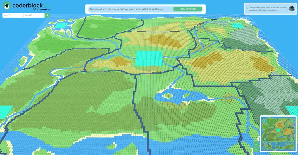 Appezzamenti virtuali. Al via i primi terreni realizzati in Italia sul Metaverso da Coderblock 
