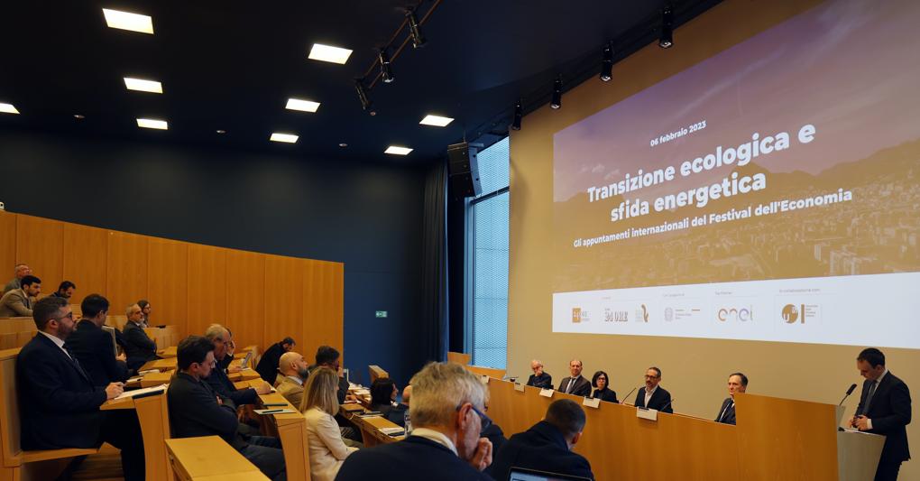 Il primo evento estero del Festival dell'economia di Trento, svoltosi a Lugano il 6 febbraio 2023 