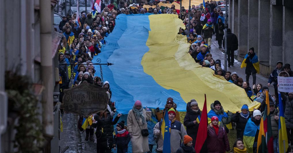 (AP Photo/Mindaugas Kulbis) 