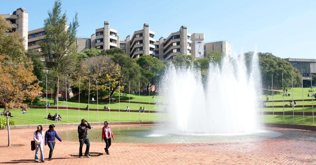 La sede del seminario. L'Università di Johannesburg, sede dell'evento sudafricano del Festival dell'economia di Trento 