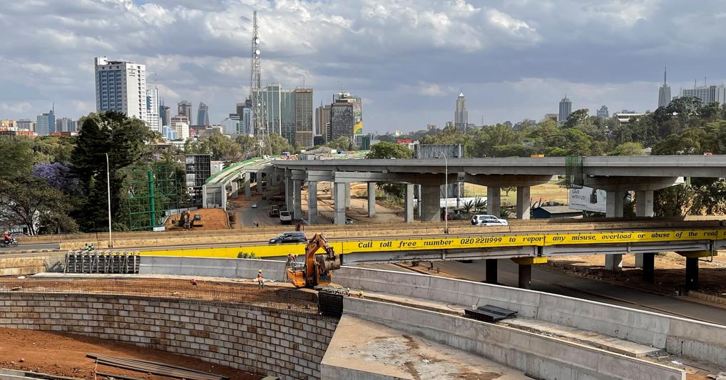 Parte di un cantiere della Nairobi Expressway a Nairobi in Kenya (Reuters) 