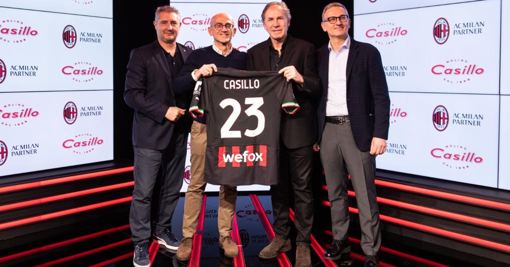 Molino Casillo partner di Ac Milan: nasce una branded bakery a San Sir...