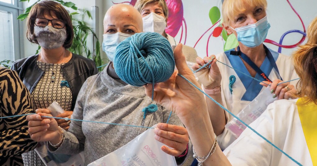  La lanaterapia creata da Gomitolosa per le pazienti oncologiche 