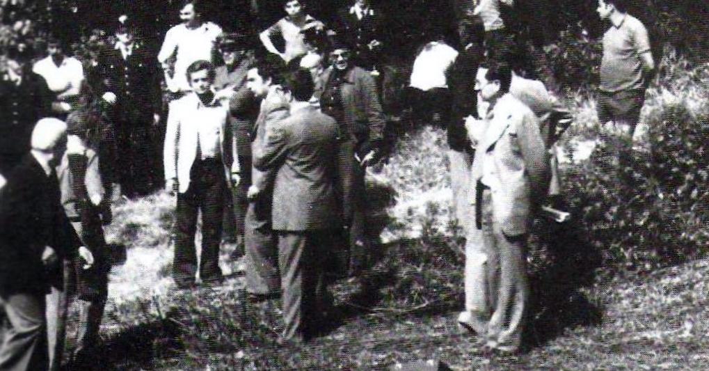 Un’immagine della sparatoria di Cascina Spiotta - Ansa 