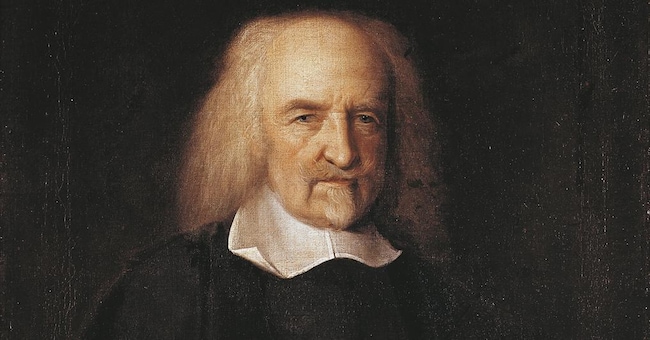 Thomas Hobbes, ritratto da John Michael Wright, London, National Portrait Gallery (GettyImages)