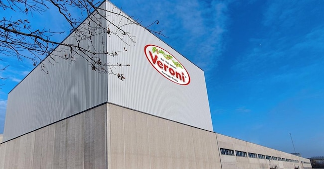 Lo stabilimento Veroni di Gazzata