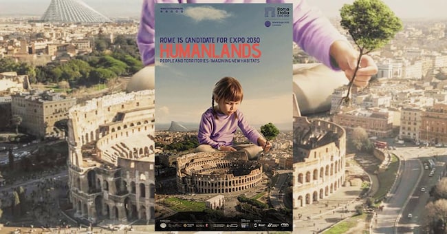 Roma Expo 2030, pubblicità sul Financial Times con la bambina del ...