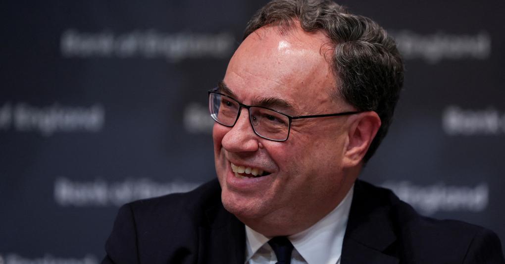 Andrew Bailey, governatore della BoE (Reuters) 