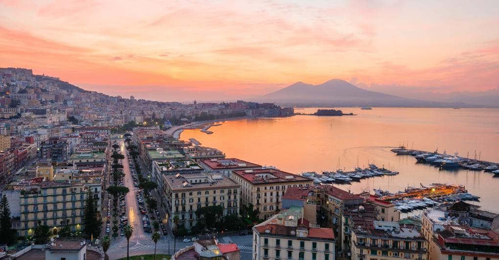 Il golfo di Napoli 