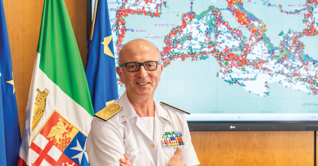 Comandante generale della Guardia Costiera. L'ammiraglio Nicola Carlone  