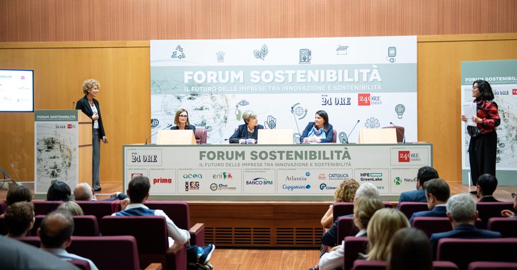  Un momento dell’ultima edizione dell’evento del Sole 24 Ore 