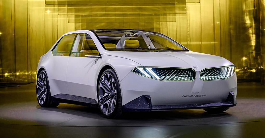 La Vision Neue Klasse  al pari del concept Dee svelato a gennaio fa intravedere   un radicale  cambiamento nel linguaggio stilistico della casa bavarese  