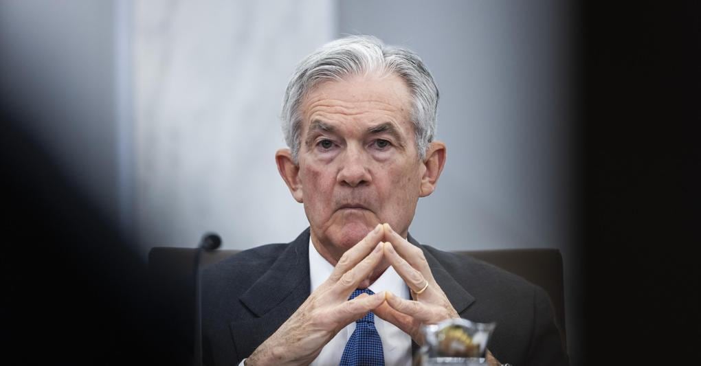 Il presidente della Federal reserve Jerome Powell 