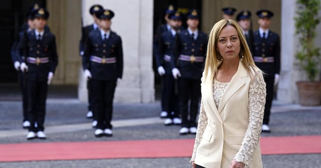 La premier Giorgia Meloni (foto Ansa)