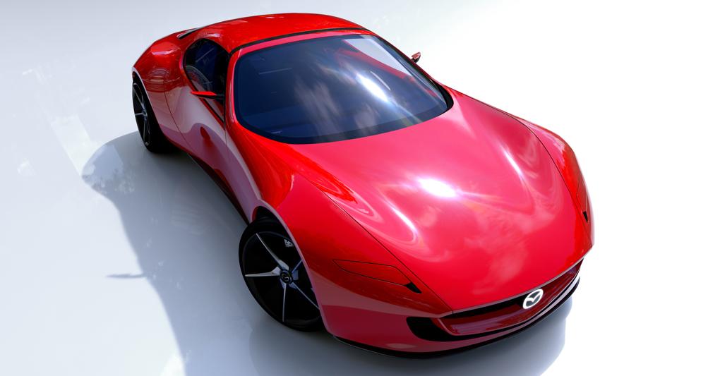 Show car. A sinistra la protagonista del salone di Tokyo: la concept car Mazda Icon Sp che prefigura una futura MX-5, la sportiva più venduta della storia.  