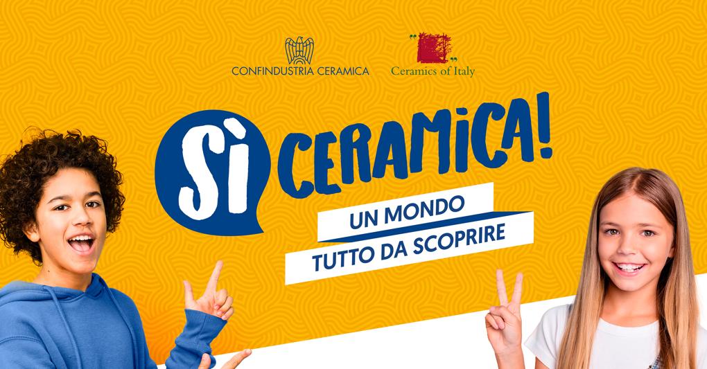 Il progetto “Sì Ceramica!” di Confindustria Ceramica 