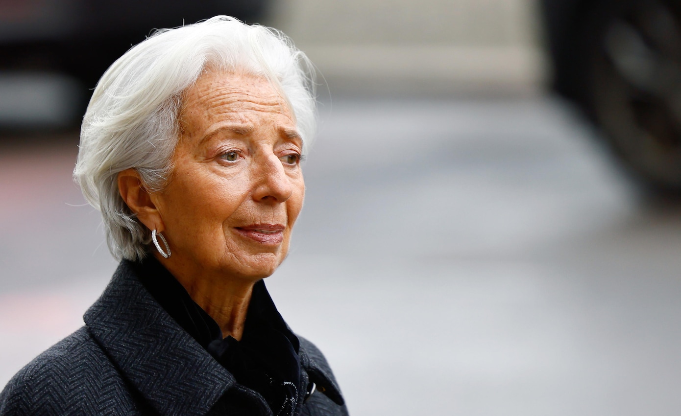 La presidente della Banca centrale europea Christine Lagarde