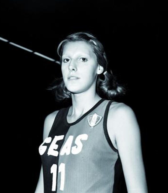 Mabel Bocchi, icona del basket femminile azzurro in una foto d'archivio (Ansa)