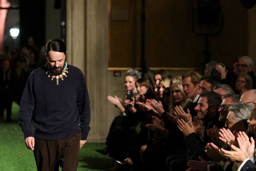 Creative Director of Valentino, Alessandro Michele (Reuters)