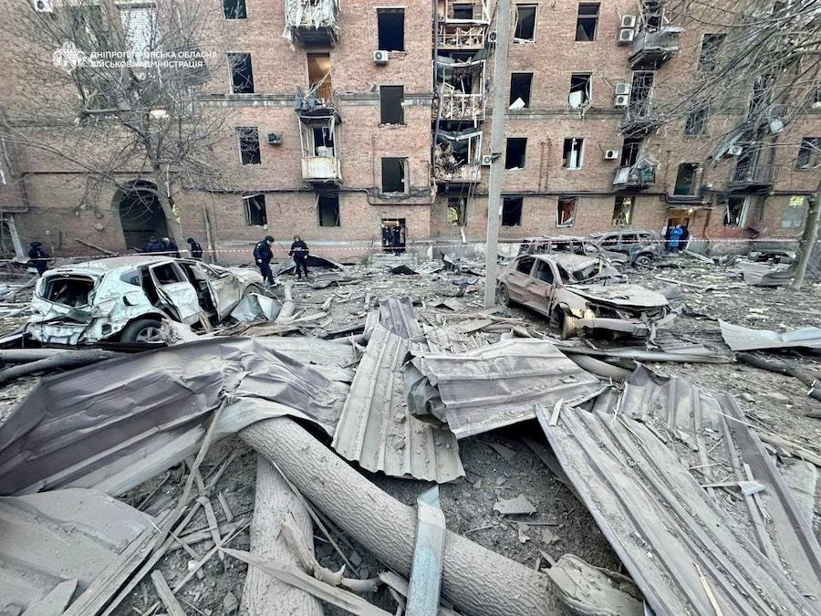 Amministrazione militare regionale di Dnipropetrovsk via Telegram/Foto fornita via REUTERS. (via REUTERS)