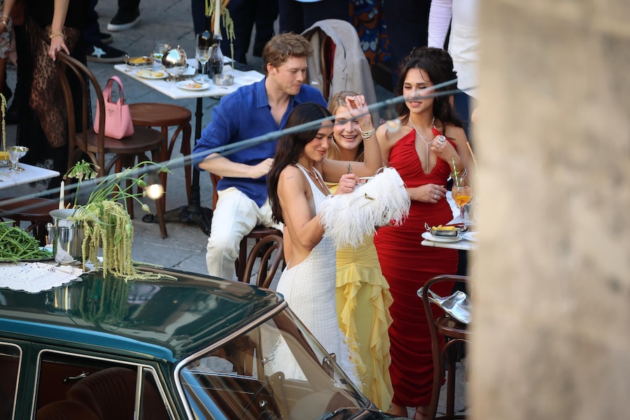 Festa per il matrimonio di Dua Lipa a Palermo, 05 giugno 2026. (Ansa)