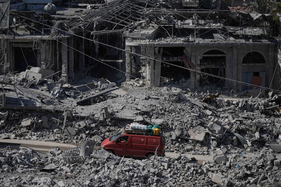 (AP Photo/Bilal Hussein) (APN)