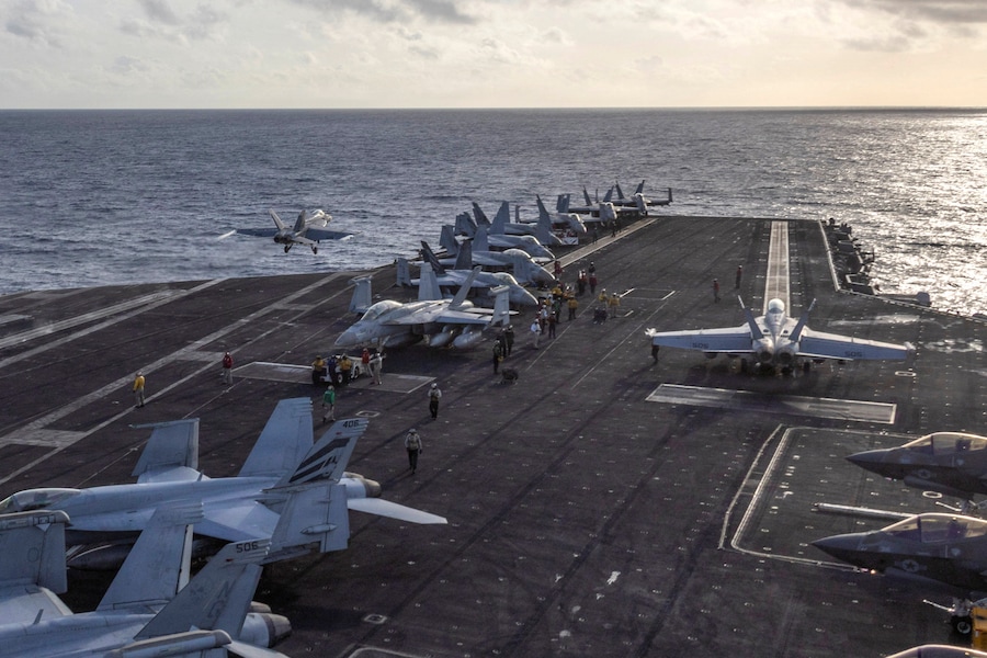 U.S. Navy/Mass Communication Specialist 3rd Class Zoe Simpson/Handout via REUTERS (via REUTERS)