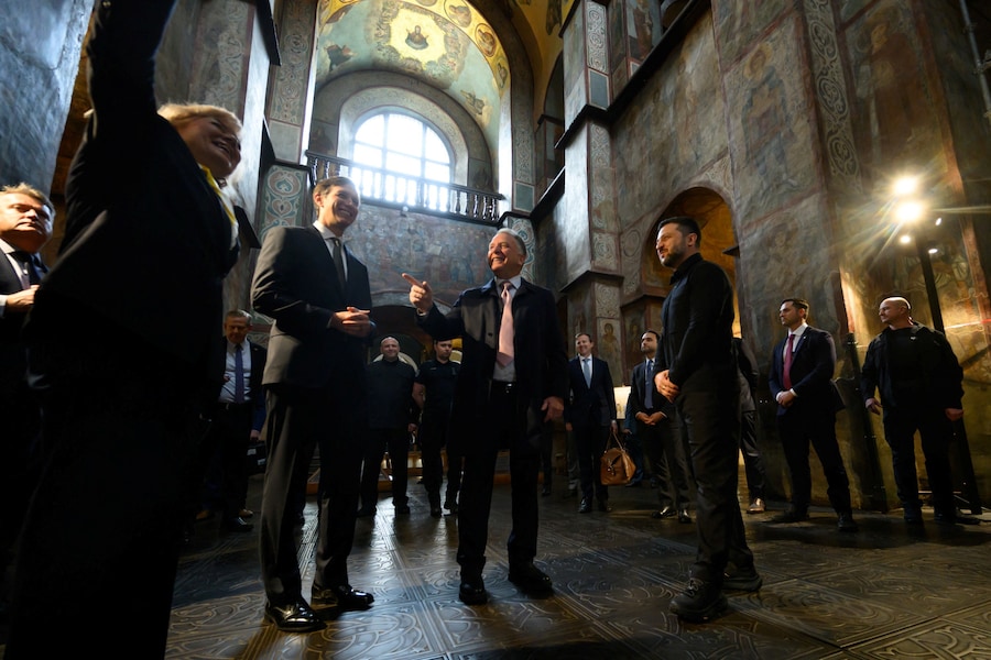 Ukrainian Presidential Press Service/Handout via REUTERS (via REUTERS)