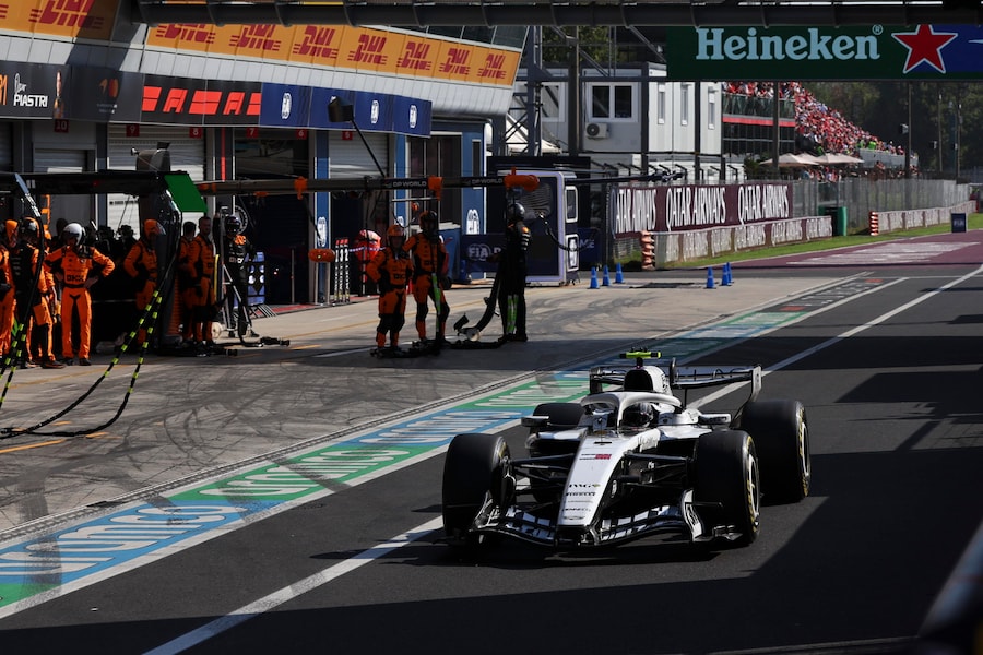 Cadillac driver Valtteri Bottas of Finland competes in the Formula One Italian Grand Prix in Monza, Italy, 06 September 2026. EPA/ANNA SZILAGYI / POOL / POOL (EPA)