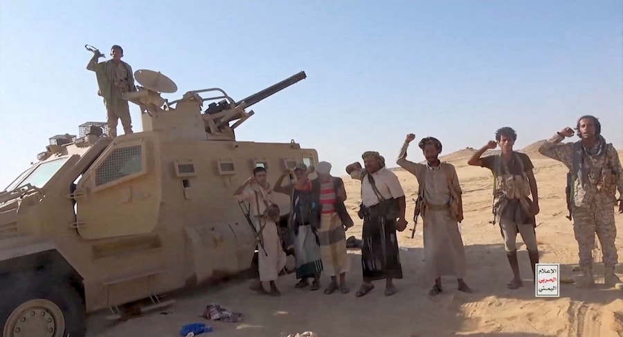 HOUTHI MILITARY MEDIA/Handout via REUTERS (via REUTERS)