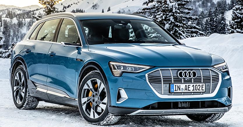 Settimana bianca in auto Audi e tron 55 quattro e tron Advanced Il Sole 24 ORE