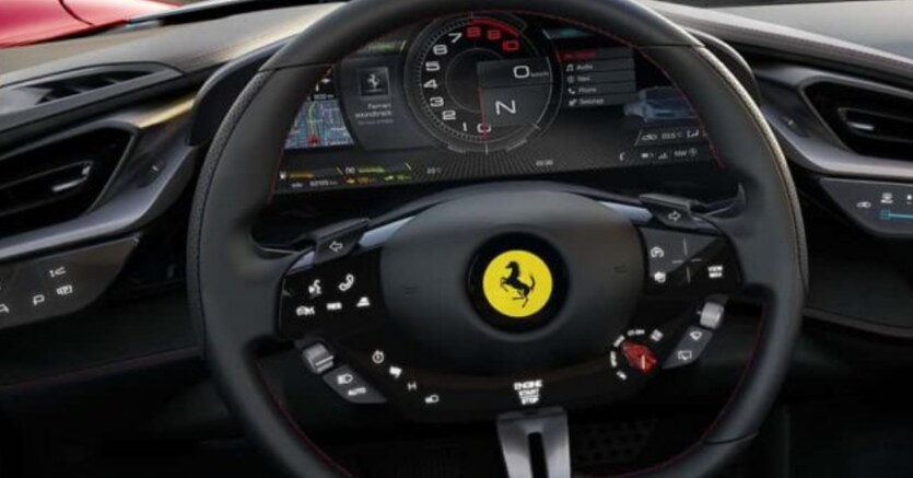 Ferrari Sf90 Stradale L Interfaccia Uomo Macchina