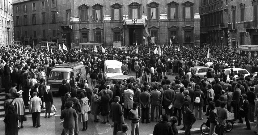 1978. Piazza del Ges (Ansa)