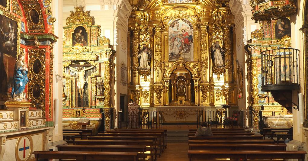 Gli altari barocchi del Monasterio de la Santísima Trinidad y de San Ildefonso 